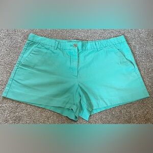 GAP summer short teal green 12R 3” khaki